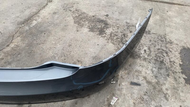 2012-2015 Tesla Model S MS Rear Bumper Cover w/o Park Sensor Gray PMTG Assembly
