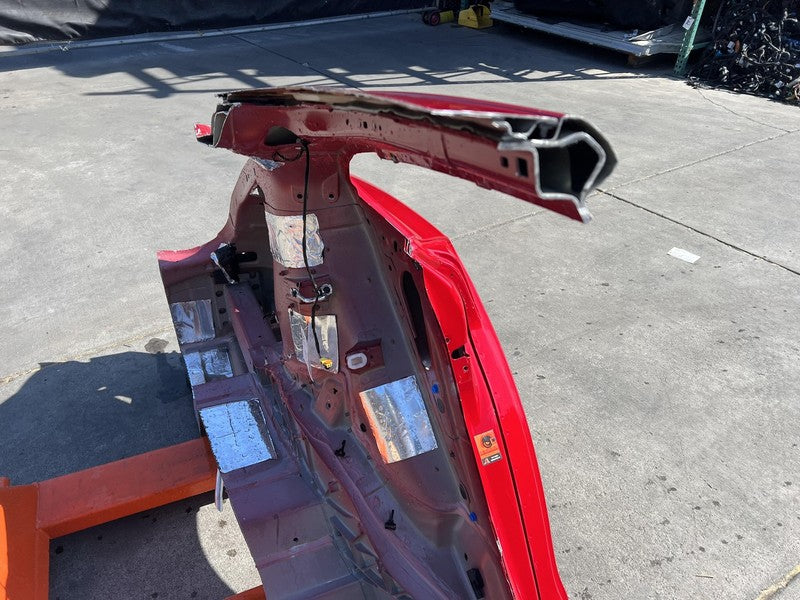 2012-2016 Tesla Model S MS Rear Quarter Panel Structural Cutout Left LH Red PPMR