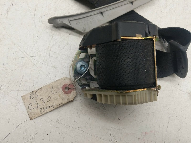 2036950159 ⭕ 01-07 Mercedes C230 C320 Rear Left Seat Belt & Retractor w/ Trim A2036950159
