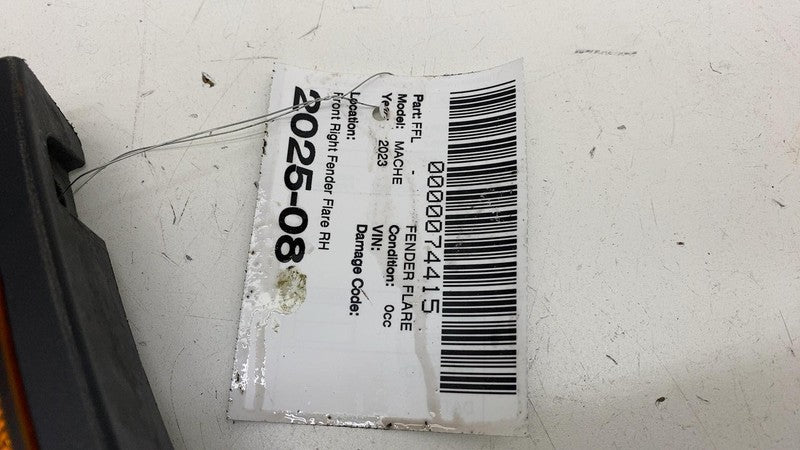 LJ8B-R16D238 ⭕ 2021-2023 Ford Mustang Mach-E Front Passenger Fender Flare Right LJ8B-R16D238