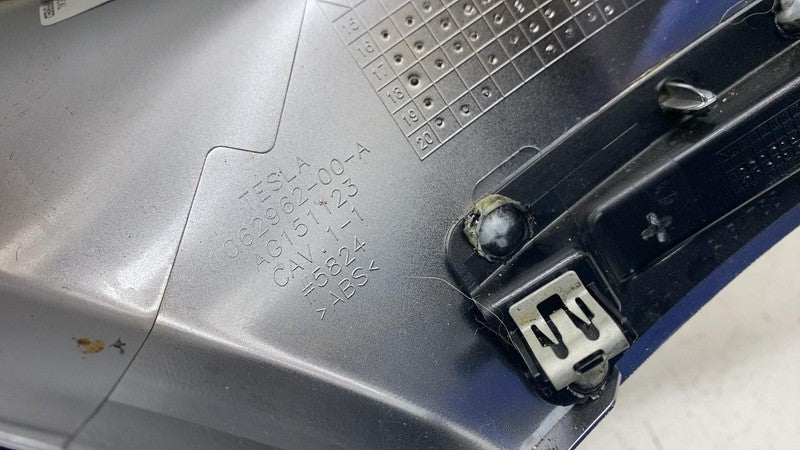 ⭕ 16-26 Tesla Model X Rear Driver 2nd Row Seat Monopost Cover Left 106