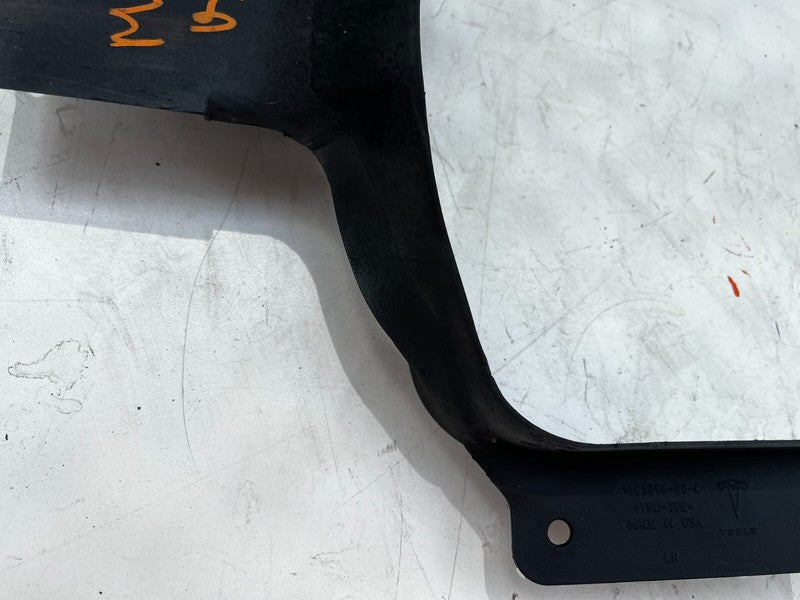 ⭕ 2016-2020 Tesla Model S MS Rear Left Wheel Fairing Splash Guard End