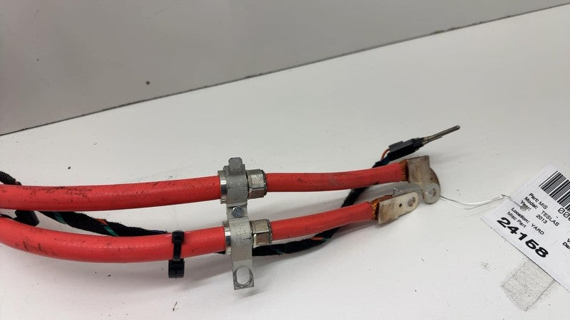 100487400E ⭕ 12-15 Model S Rear HV Junction Box to Charge Port Cable Harness 1004874-00-E