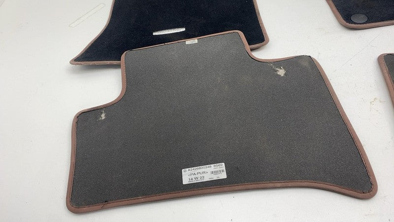 A2426800348 ⭕ 2014-2015 Mercedes-Benz B Electric Drive SET of 4 Floor Mat Carpet A2426800348