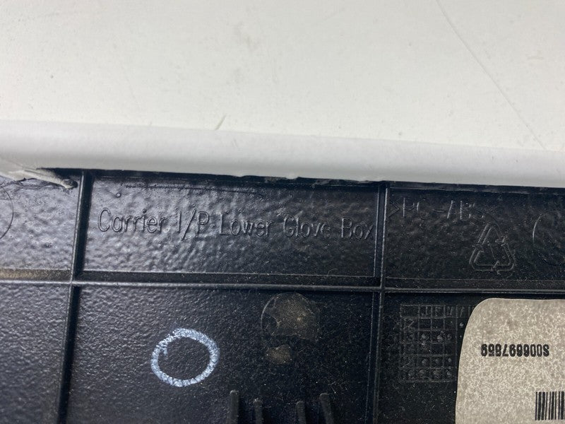 ⭕ 16-20 Model S Instrument Panel Lower Glove Box Compartment Trim 1002