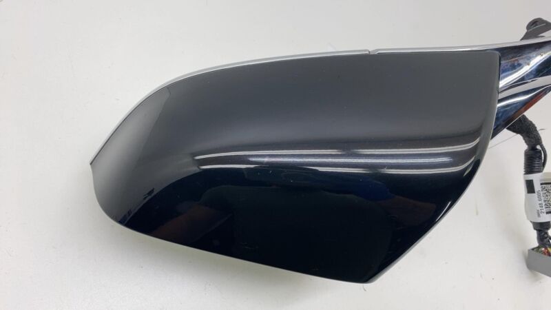 2012-2015 Tesla Model S Driver Exterior Rear View Door Mirror Left LH Black PBSB