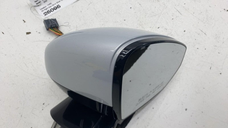 ⭕ 2021-2024 Polestar 2 Front Exterior Door Right Side View Mirror Silver - 729