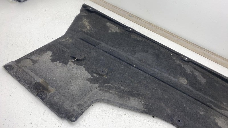 748506 10 2017-2022 BMW 530e G30 Left Floor Under Body Cover Splash Shield Guard Panel OEM