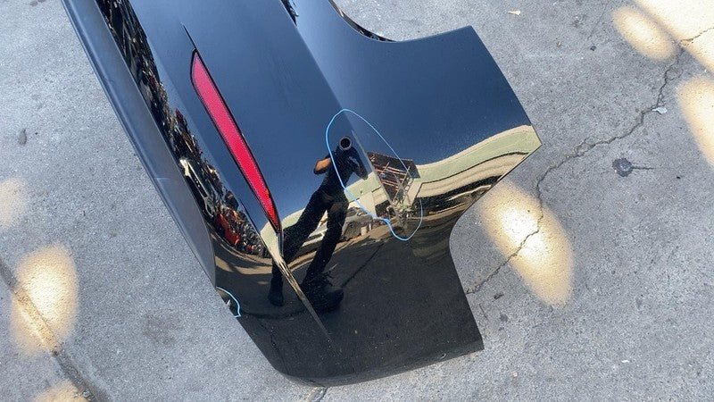 2017-2022 Tesla Model 3 Rear Bumper Cover w/ Park Sensor & Reflector B