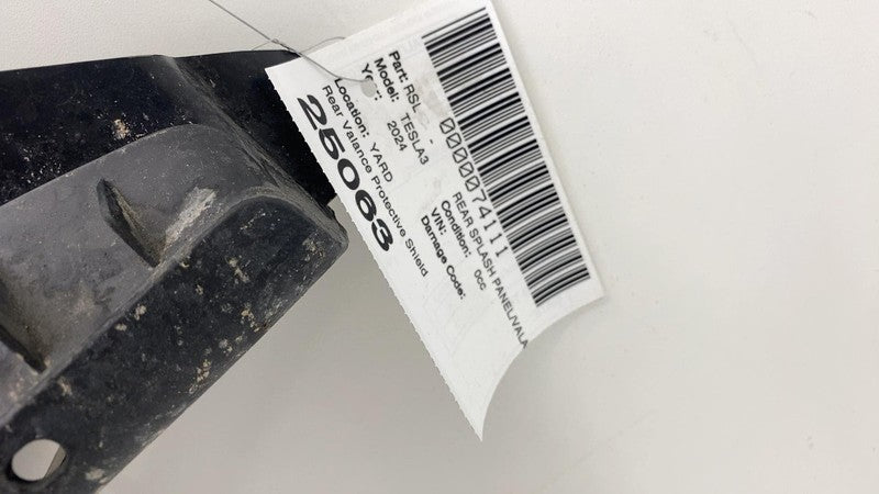 1784690-00-A ⭕ 24 25 Model 3 Rear Bumper Under Body Splash Shield Panel Diffuser 1784690-00-A