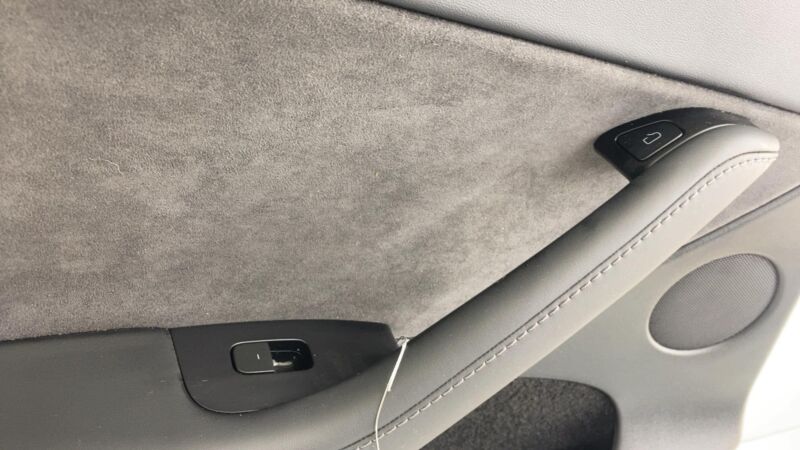 2020-2024 Tesla Model Y Rear Driver Door Panel Trim Card Black Left Assembly OEM