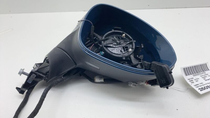 Does not apply ⭕ 19-23 Cayenne Right Power Folding Door Mirror w/ Blind Spot Blue RH (No Glass)