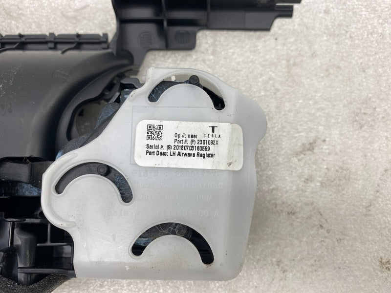 ⭕ 17-23 Model 3 Driver Side Dash Heater Air Duct Vent Lower Left LH 23