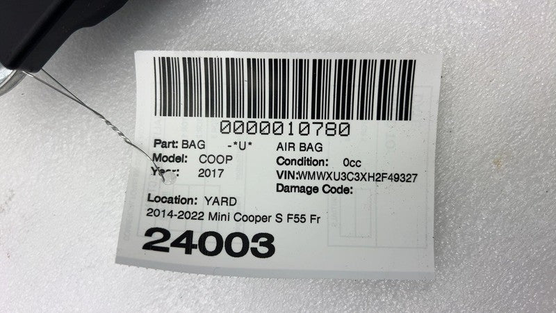 2014-2020 Mini Cooper Front Passenger Side Knee Airbag Right RH Assy 622230901E