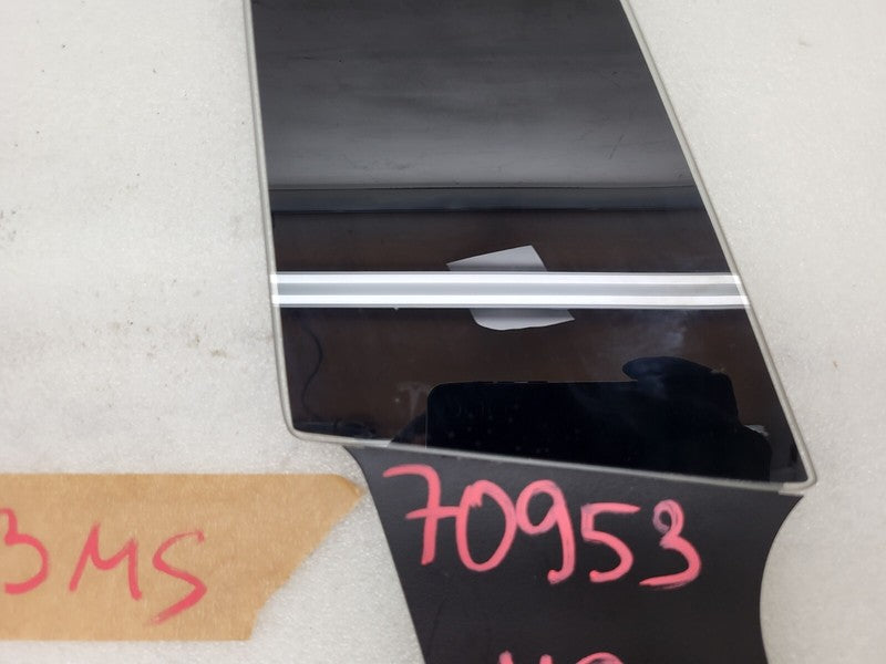 109230700C ⭕ 16-20 Model S Passenger B-Pillar Glass Applique w/ Camera Right 1092307-00-C