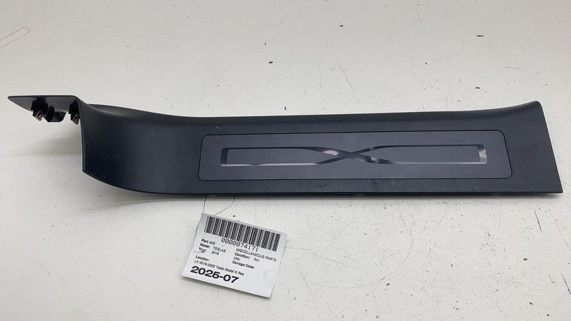 110514500B ⭕ 2016-2020 Tesla Model X Rear Driver Side Sill Trim Cover Left LH 1105145-00-B