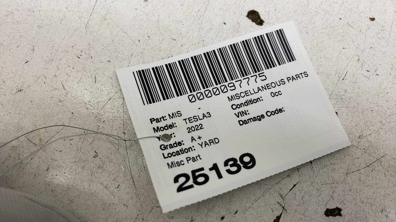 Miscellaneous Parts TESLA MODEL 3 22
