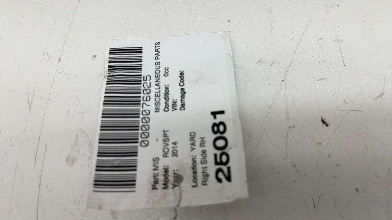 ⭕ 14-17 Land Range Rover Sport Front Passenger Right Lower Lateral Con