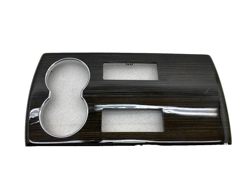 1024237 05 A ⭕ 2012-2020 Model S Center Console Cup Holder Trim Cover Wood Grain 1024237-05-A