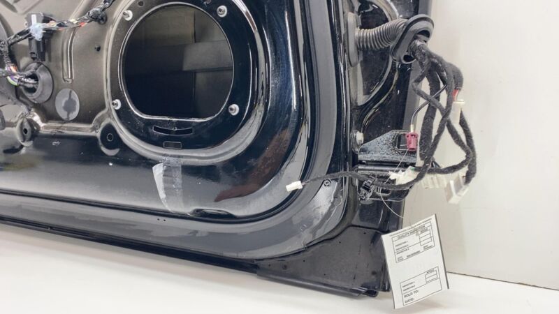 2012-2015 Tesla Model S MS Front Driver Side Door Shell Panel Left LH Black PBSB