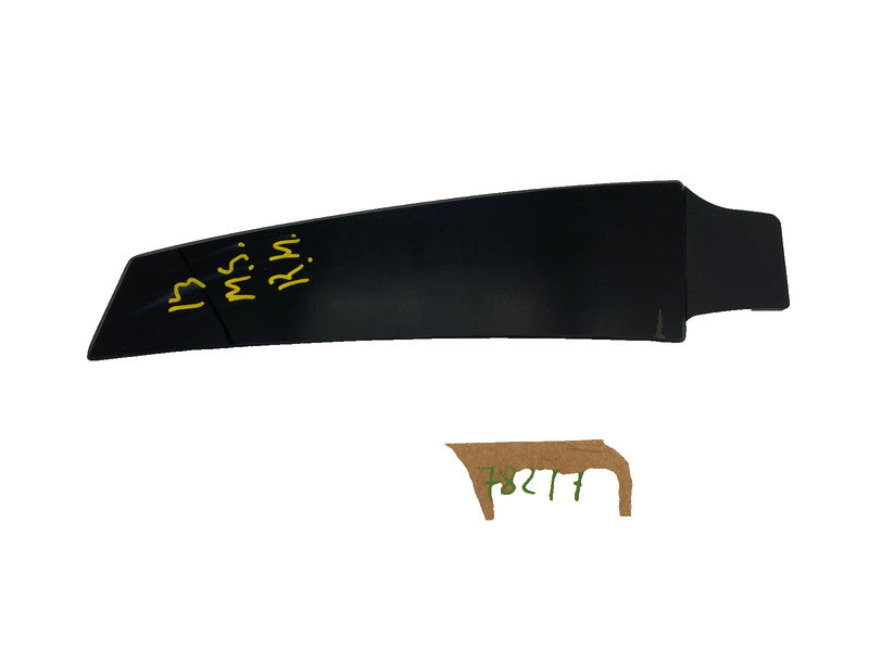 ⭕ 2012-2015 Tesla Model S MS Right B-Pillar Molding Applique Glass Trim Cover RH