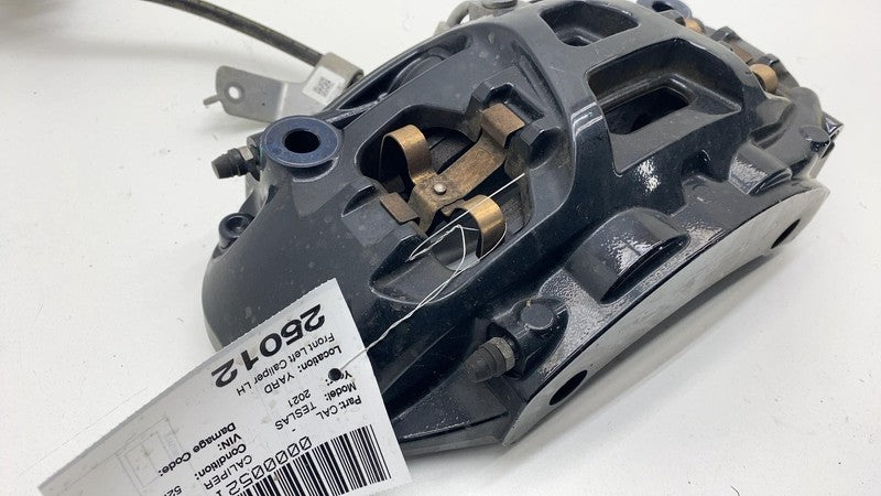1420621-00-B 2021-2024 Tesla Model S X Front Driver Side Caliper w/ Brake Hose Line Left LH