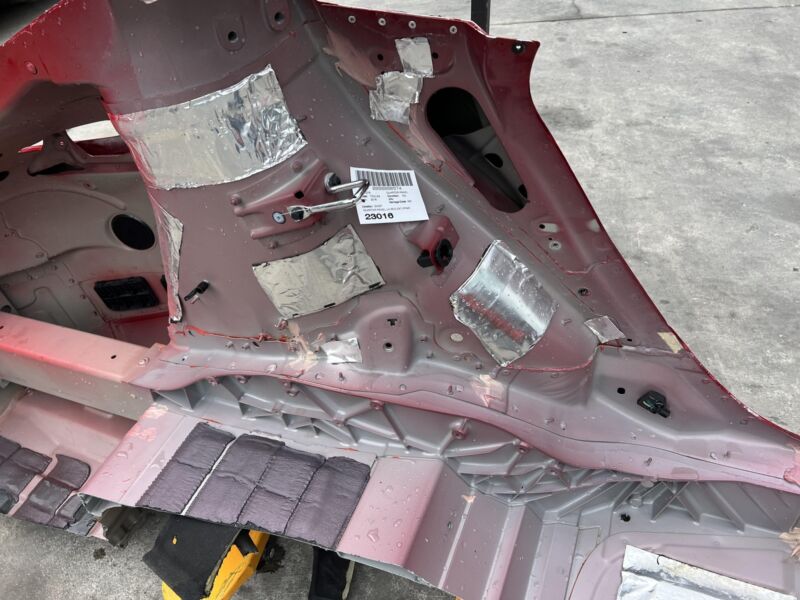 2016-2020 Tesla Model S Rear Driver Side Quarter Panel Structural Cutout Left LH