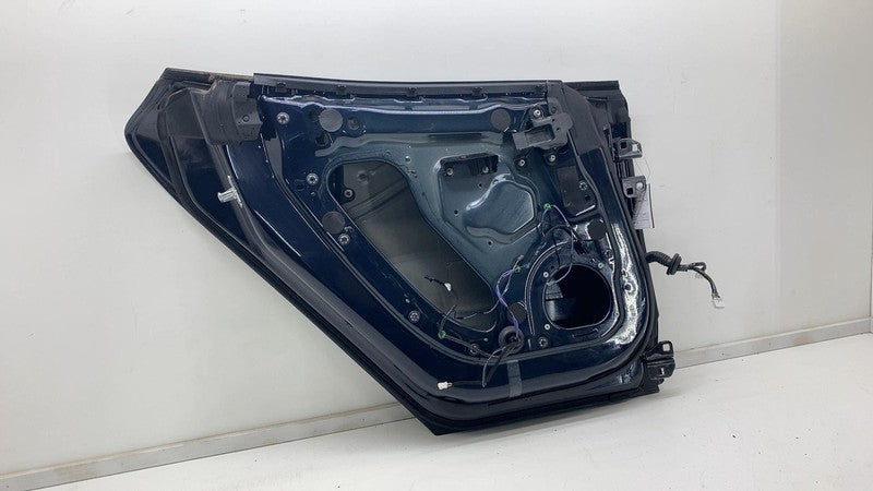 ⭕2012-2015 Tesla Model S Rear Driver Side Door Shell Panel Left LH Blu