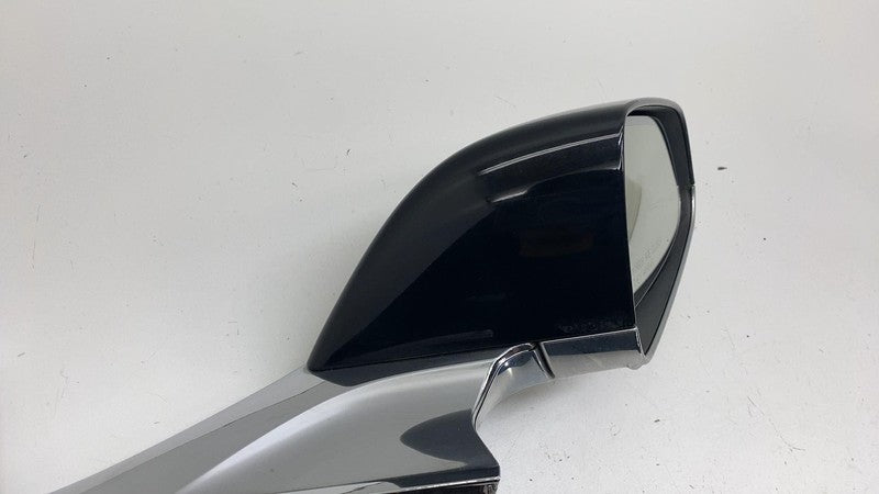 ⭕ 12-15 Model S Passenger Side Exterior Rear View Door Mirror Right Black - PBSB