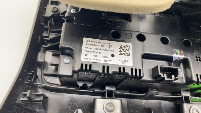 ⭕ 2024 Cayenne A/C HVAC Temperature Control Panel w/ Air Vent Duct 9Y0