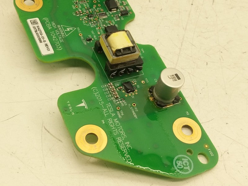 ⭕ 12-20 Model S X PCBA HV High Voltage Battery Standby Supply Board 10
