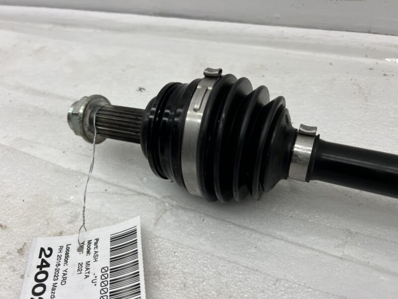 2016-2023 Mazda MX-5 Miata 2.0L RWD Rear Right Psgr Axle Driveshaft RTC4-25-50XA