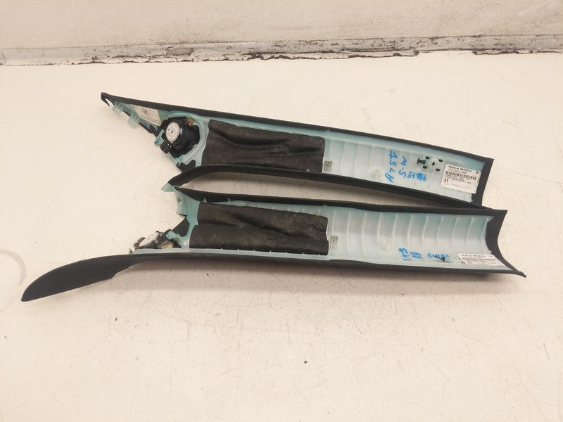 ⭕ 12-20 Tesla Model S Left & Right Upper A-Pillar Trim 1007440-02-G/10