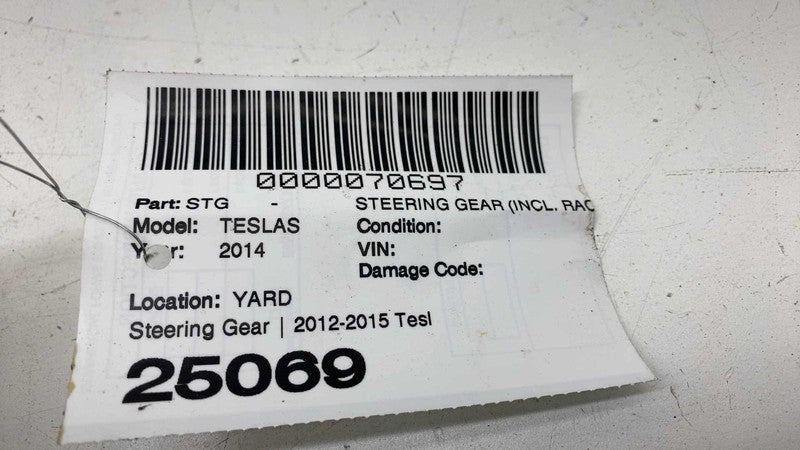 EJ32-3200-DB ⭕ 12-15 Tesla Model S Electric Power Steering Gear Rack and Pinion EJ32-3200-DB