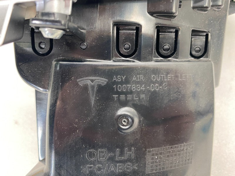 100783400C ⭕12-15 Model S SET of Dash A/C Air Vent Outlet Dashboard Trim Panel 1007821-00-D