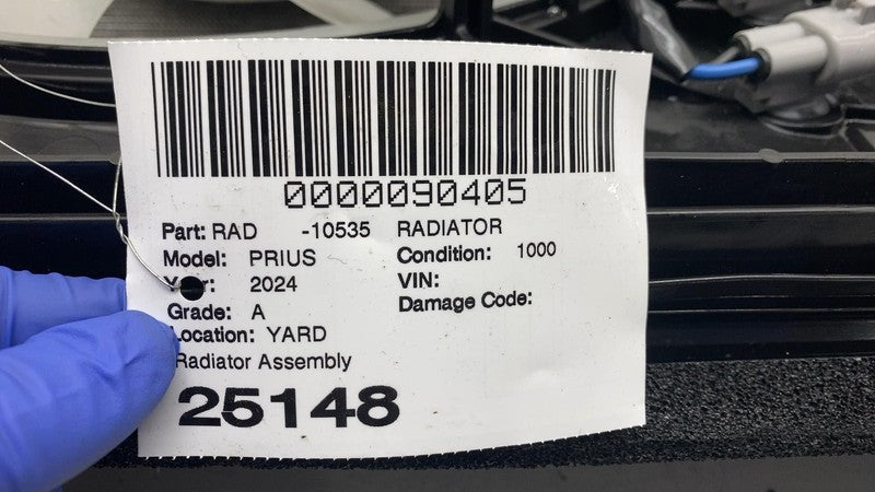 ⭕2023 2024 Toyota Prius Front Main Radiator Condenser Cooling Fan Moto
