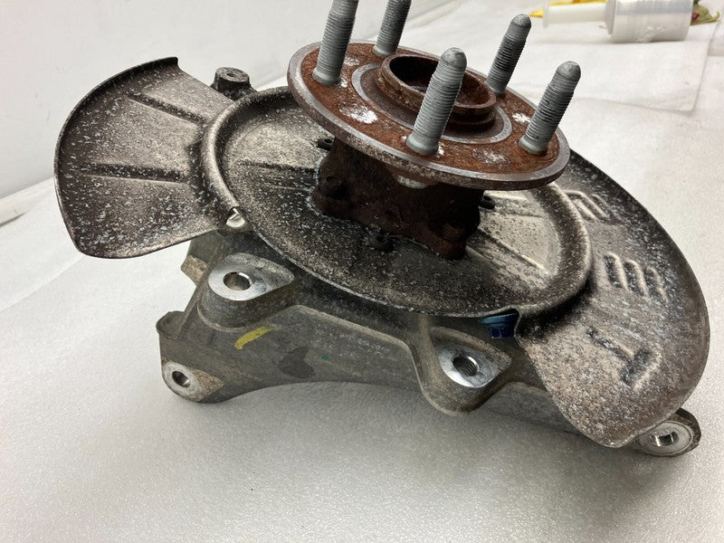 600643300A 16-20 Model S Rear Right Spindle Knuckle w/ Dust Shield & Wheel Hub 6006433-00-A