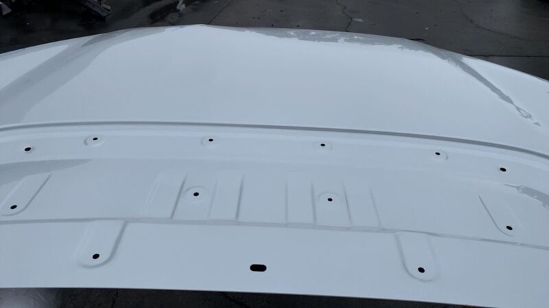 2023 2024 2025 Toyota bZ4X Hood Panel Bonnet Shell Assembly OEM White Aluminum