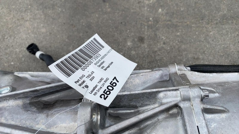 1120990 18 J ⭕ 24-25 Model 3 Rear Drive Unit Low Current + Subframe & Suspension 1120990-18-J