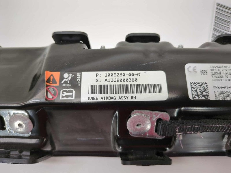 1005260-00-G ⭕ 12-15 Model S Passenger Driver Knee Airbag LH RH Fits either side 1005259-00-G