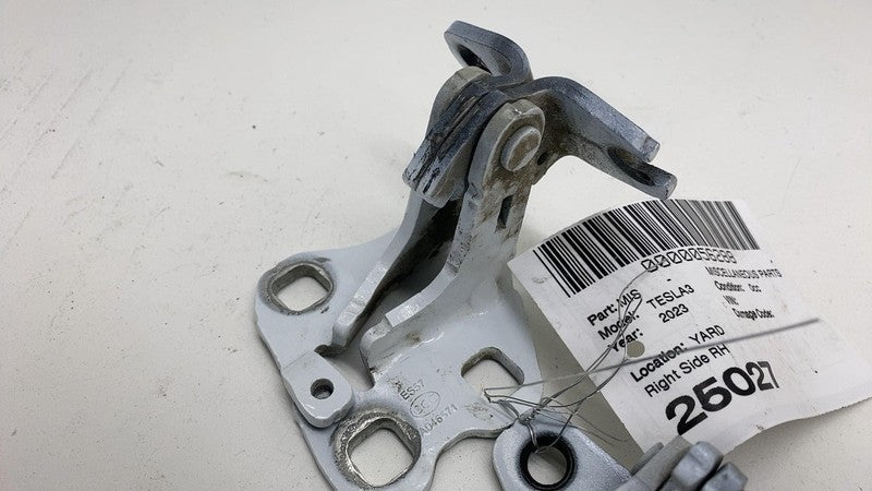 A046571 2017-2023 Tesla Model 3 PAIR Rear Passenger Side Upper & Lower Door Hinge Right