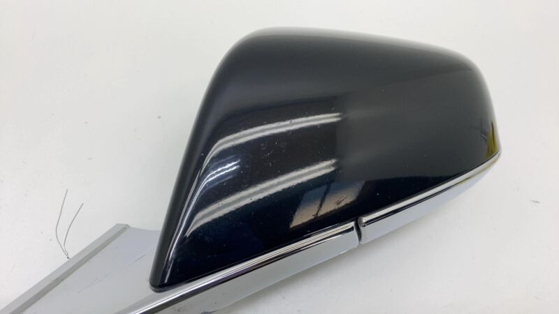 1041317 00 A 2012-2015 Tesla Model S Driver Exterior Rear View Door Mirror Left LH Black PBSB