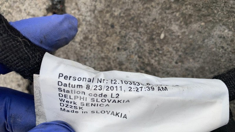 2011-2014 Porsche Cayenne S Main Body Cabin Wiring Harness Cable Wire Assembly