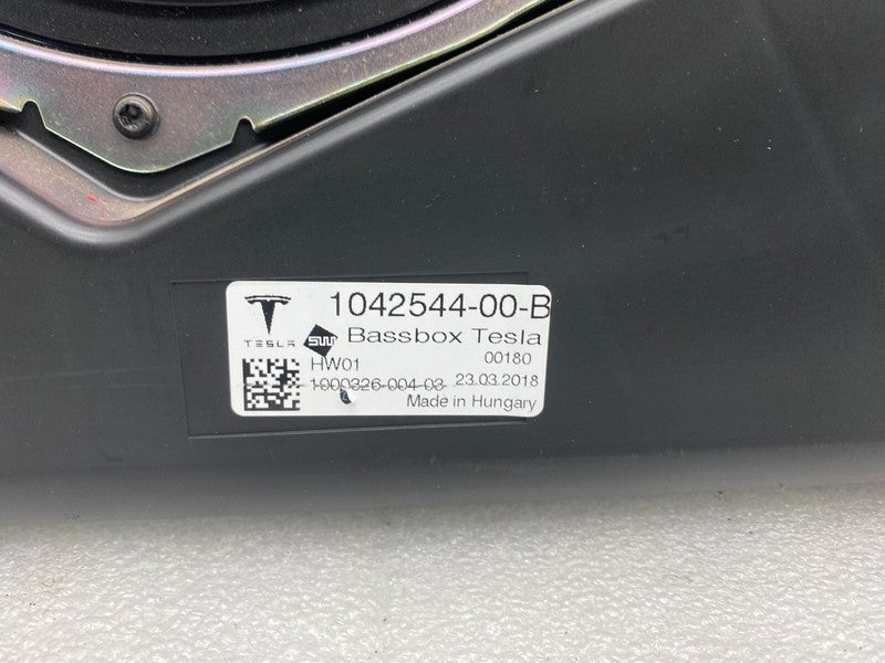 104254400B ⭕14-20 Tesla Model S MS Subwoofer Bass Audio Speaker Bassbox Woofer 1042544-00-B