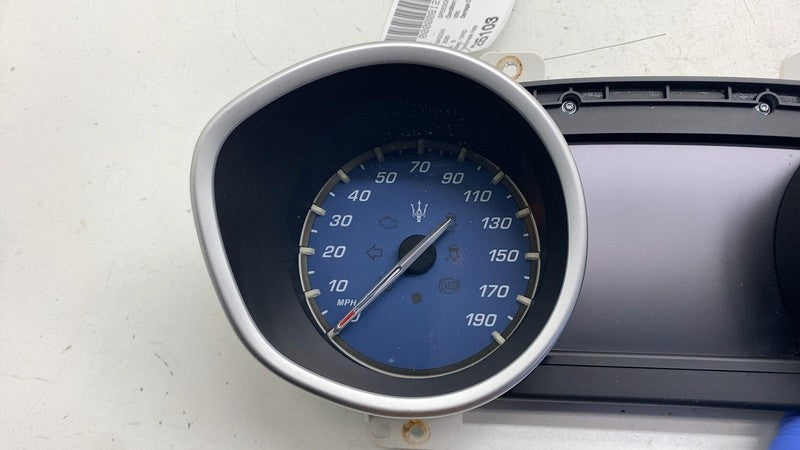 670109806 ⭕ 14-21 Maserati Ghibli Instrumental Speedometer Cluster Gauge Display 670109806