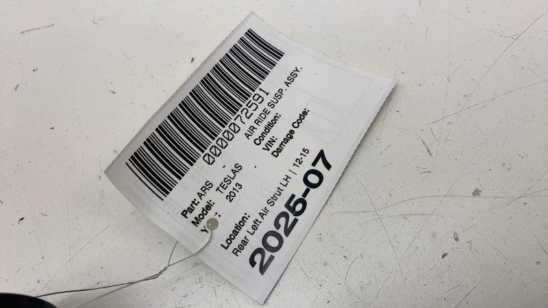 ⭕ 12-15 Model S Rear Left Air Suspension Spring Shock Absorber RWD 600