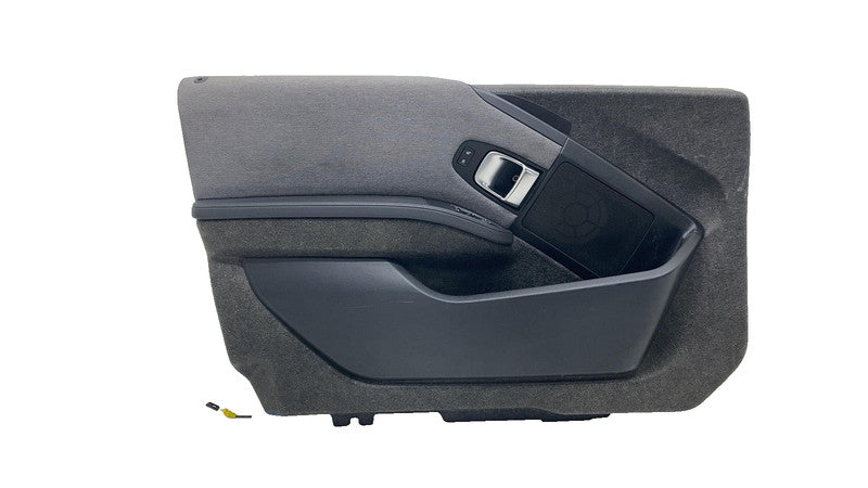 ⭕ 14-21 BMW i3 I01 Front Driver Side Interior Door Panel Trim Cover Gray Left LH