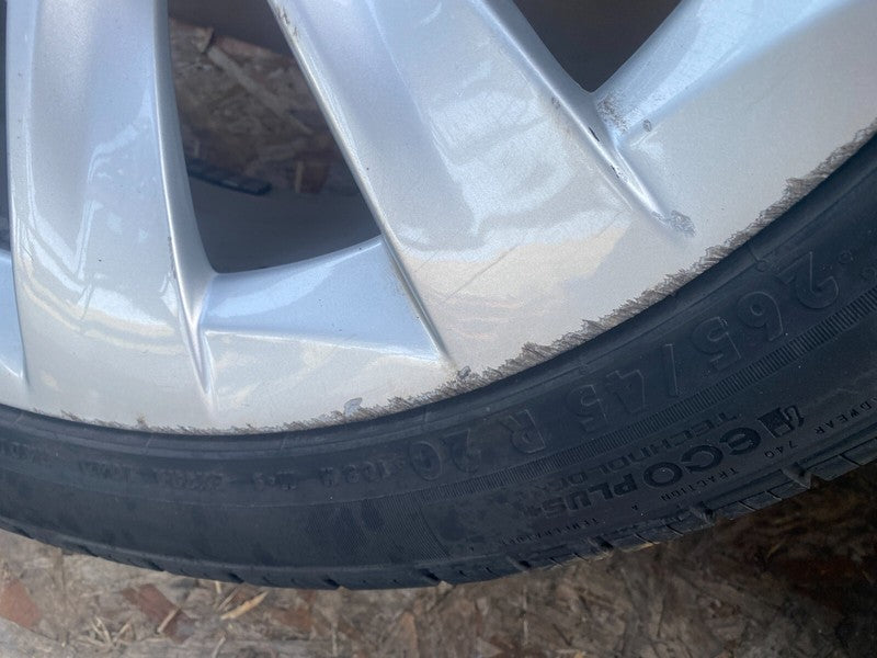 1027245 00 C 2016-2020 Tesla Model X 20" Wheel Rim 20x9.5 +40MM Continental Tire 275/45R20 x3