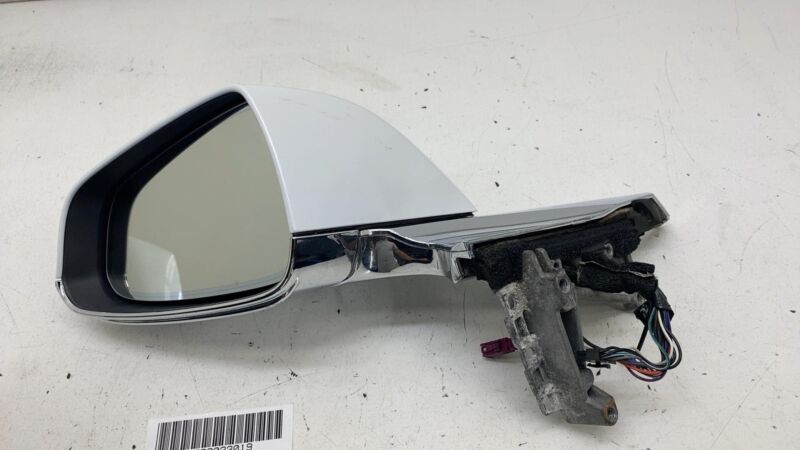 6005864-00-E 2012-2015 Tesla Model S Driver Side Exterior Rear View Door Mirror Left LH White