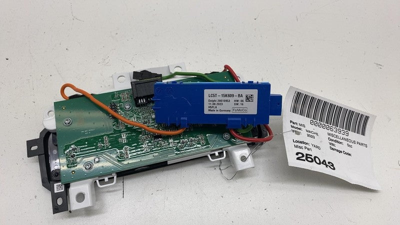 LC5T-15K609-BA ⭕ 21-24 Ford Mustang Mach-E Overhead Console Dome Light Switch LC5T-15K609-BA